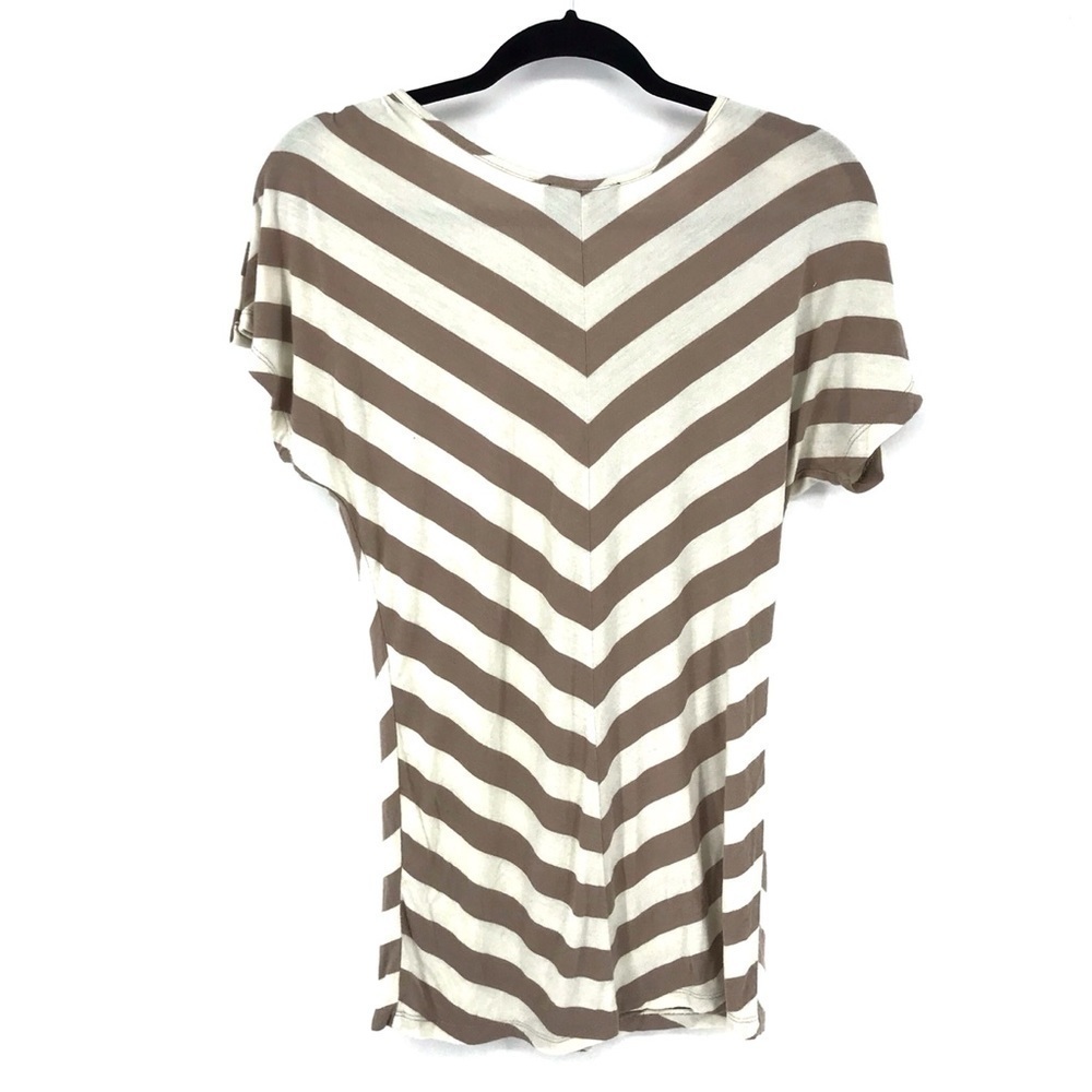 Fenn Wright Manson Stripped‎ Top with Button Shou… - image 2